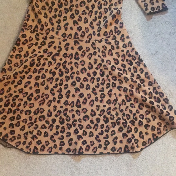 Cheetah print sweater dress - Picture 3 of 4